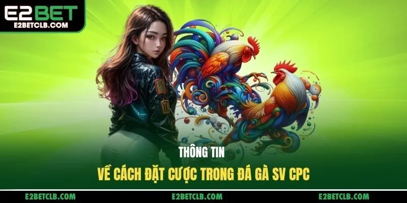 Thông tin về cách đặt cược trong đá gà sv CPC